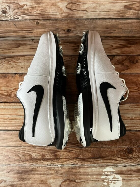 Nike Air Zoom Victory Tour 3 Golf Cleats Men\'s Size 11.5 White Black DX9025-103 main image 4